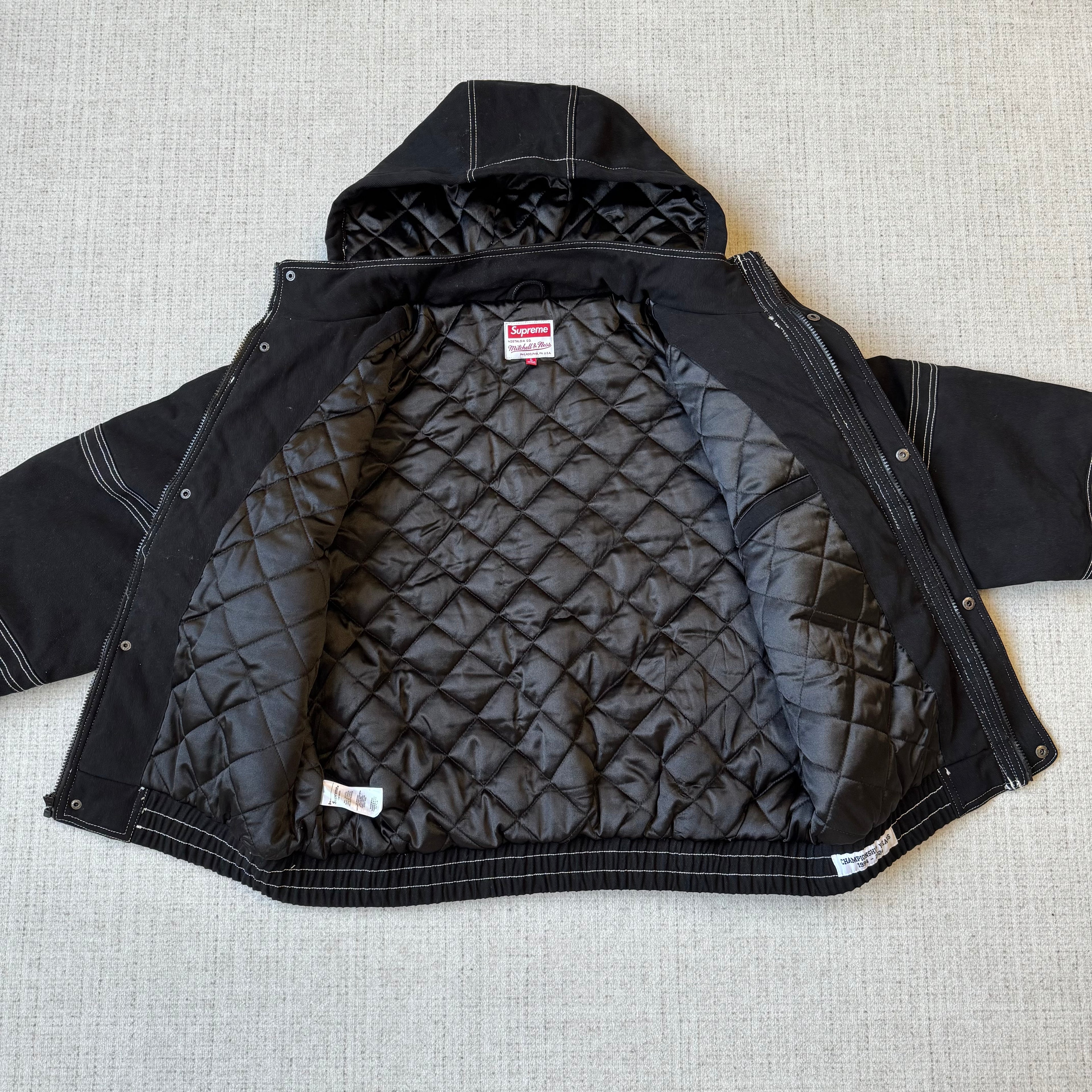 Supreme Mitchell & Ness Twill Stadium Jacke