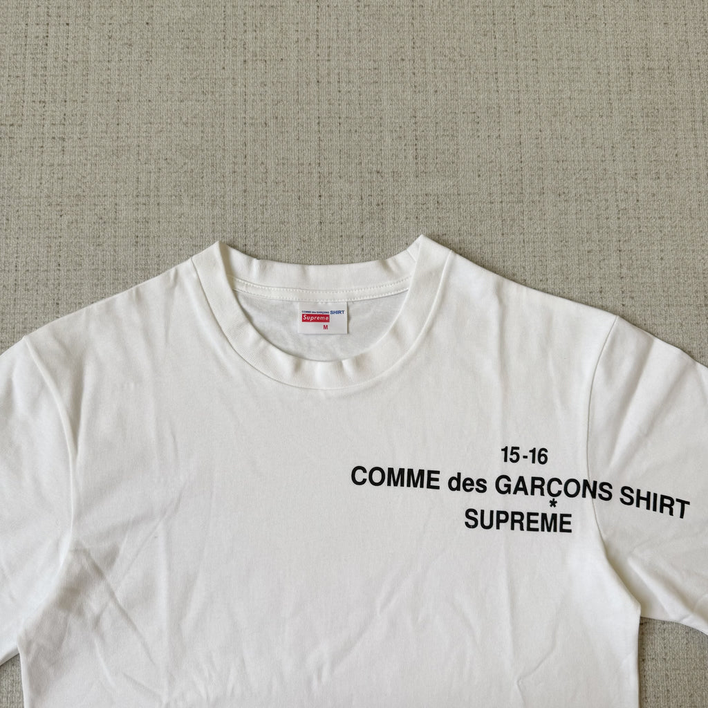 CDG X Supreme Longsleeves