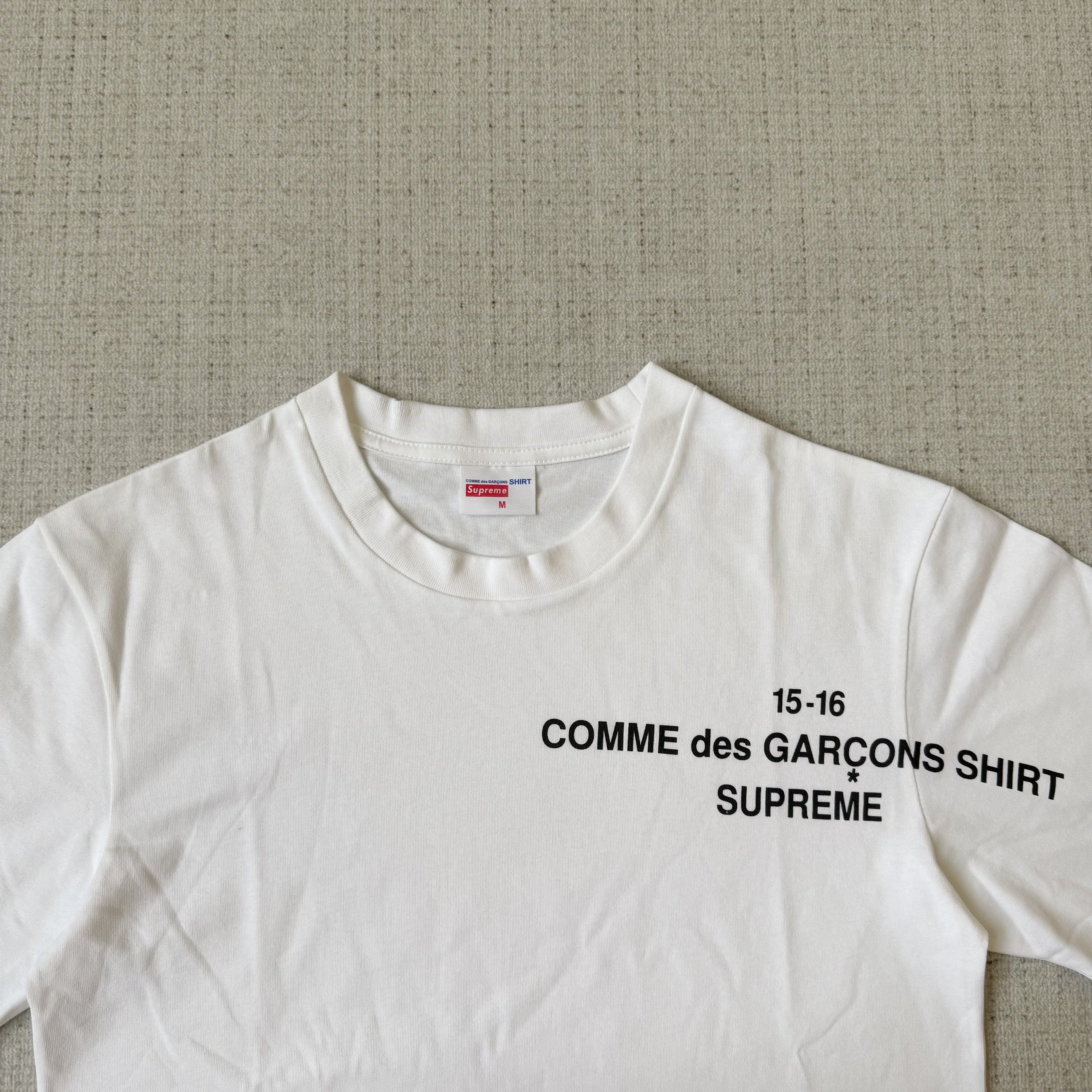 CDG X Supreme Longsleeves