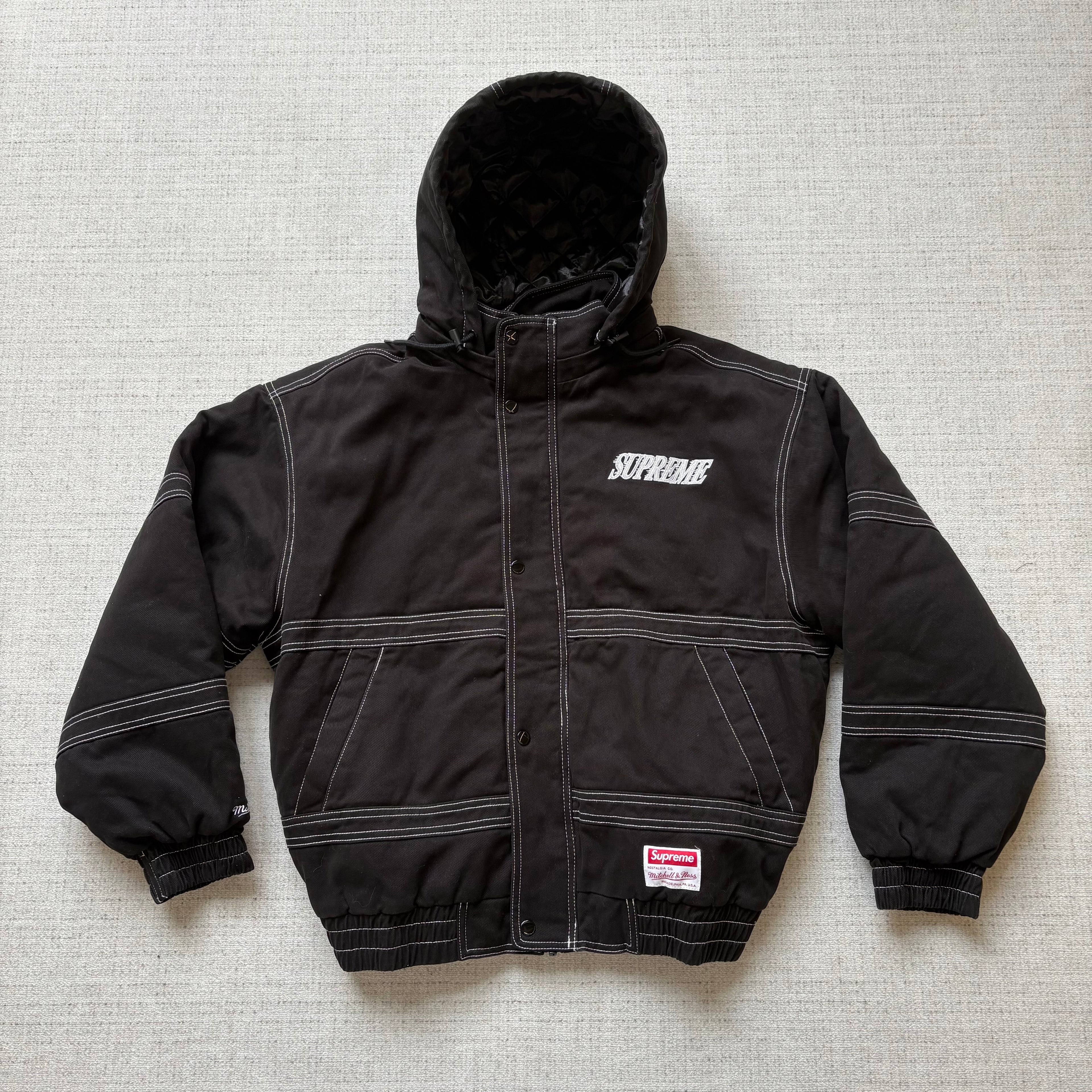 Supreme Mitchell & Ness Twill Stadium Jacke