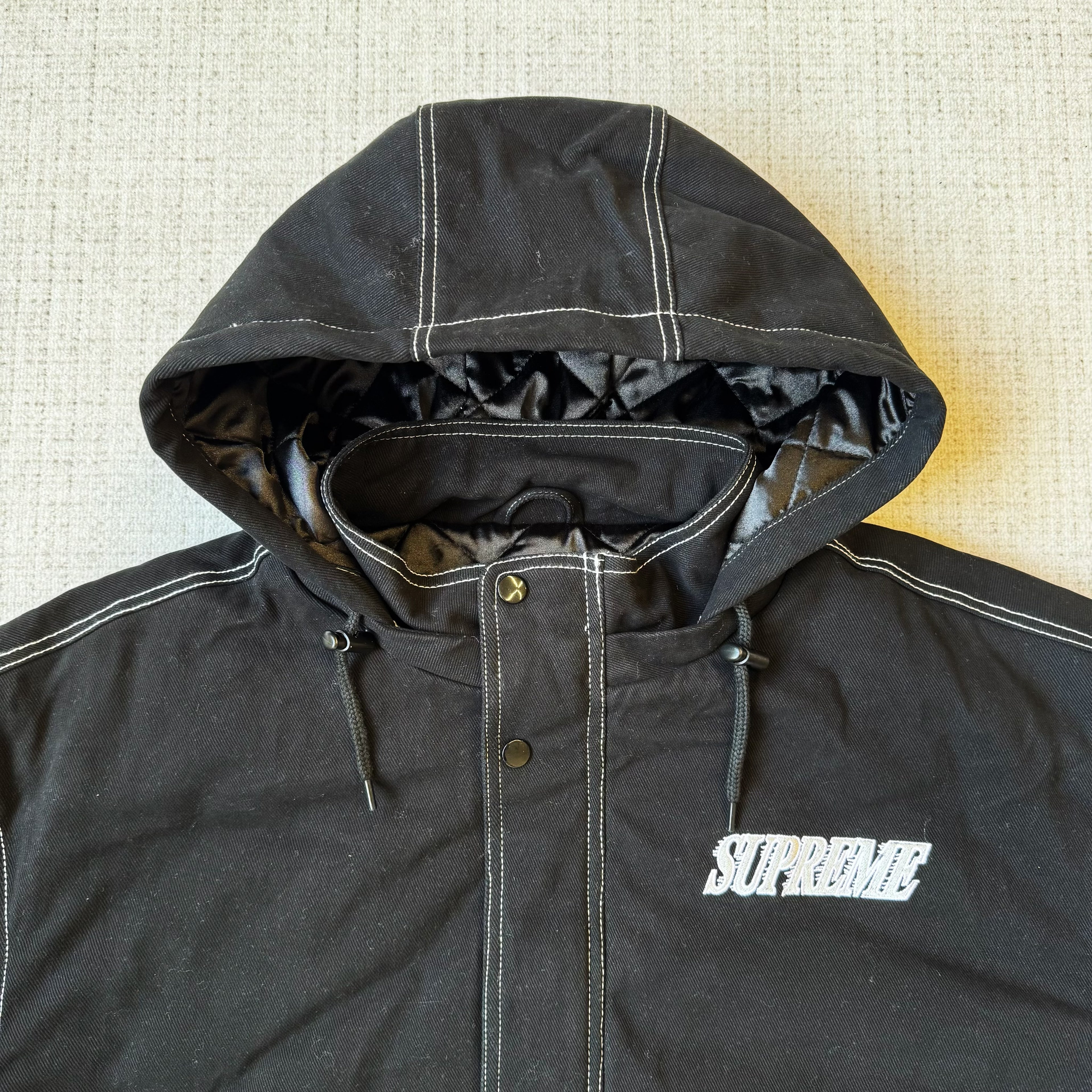 Supreme Mitchell & Ness Twill Stadium Jacke