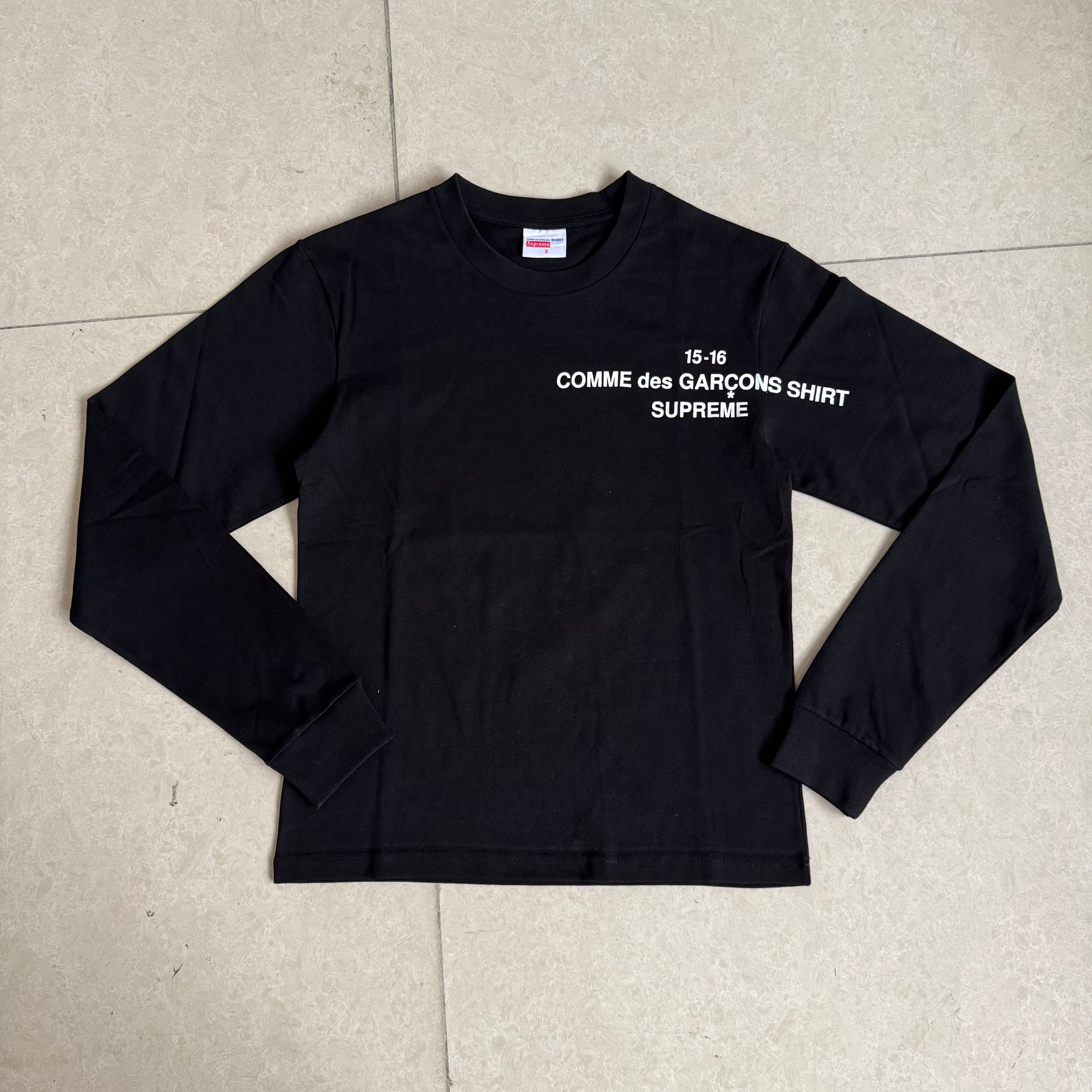 CDG X Supreme Longsleeves