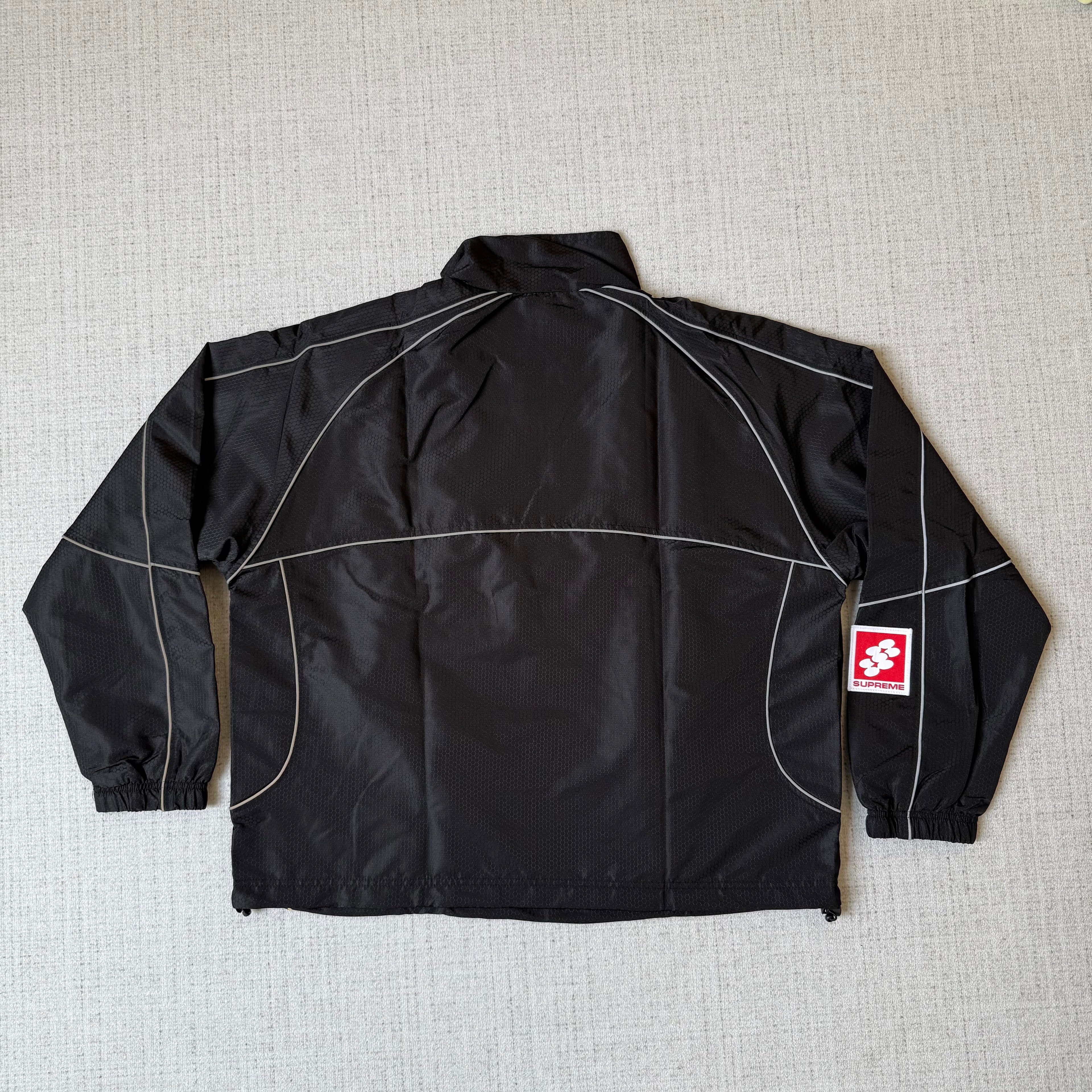 Supreme Reflektierender Paspelierung Tracksuit Black