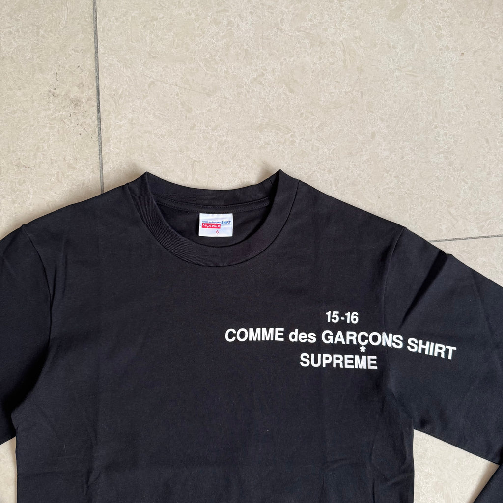 CDG X Supreme Longsleeves