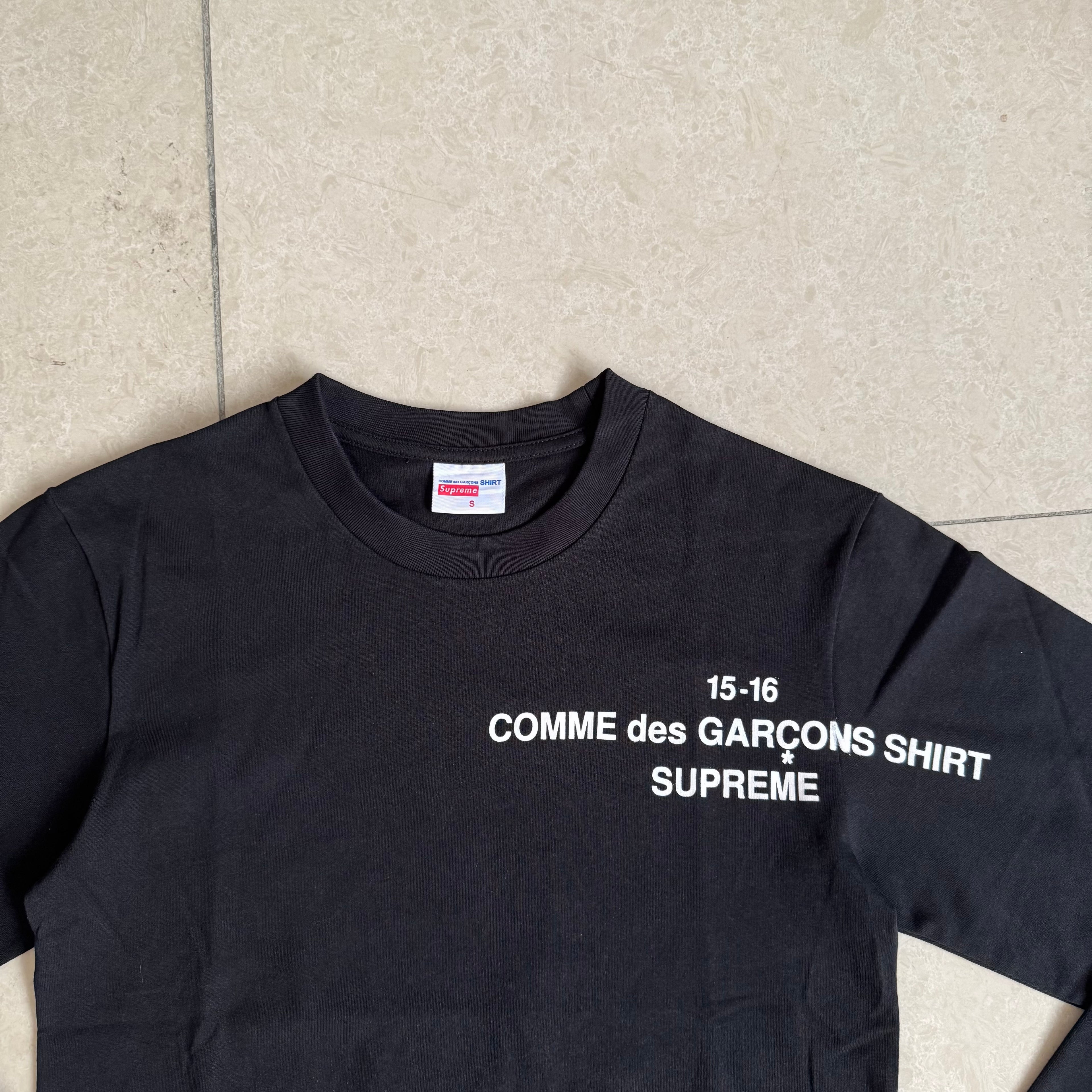 CDG X Supreme Longsleeves