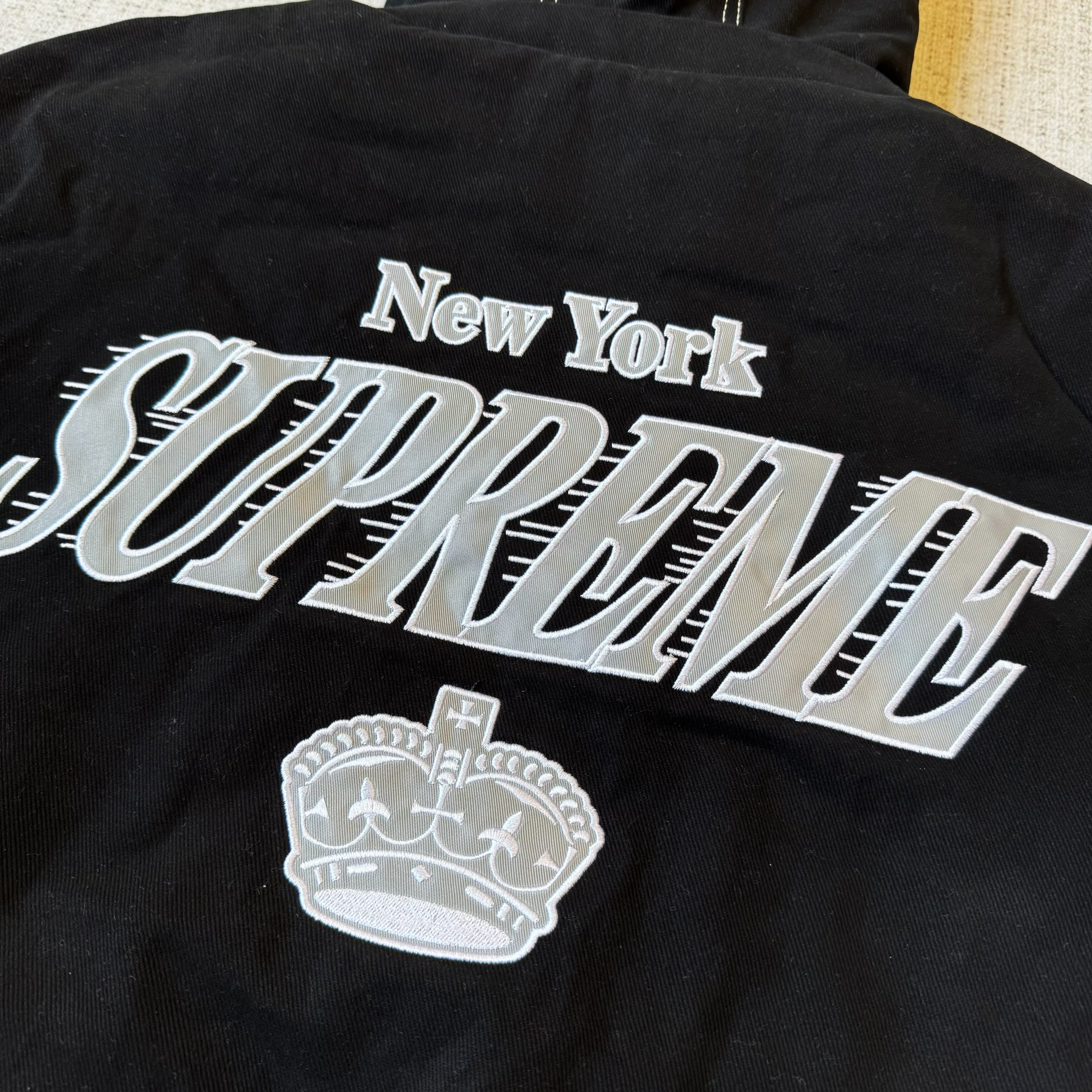 Supreme Mitchell & Ness Twill Stadium Jacke