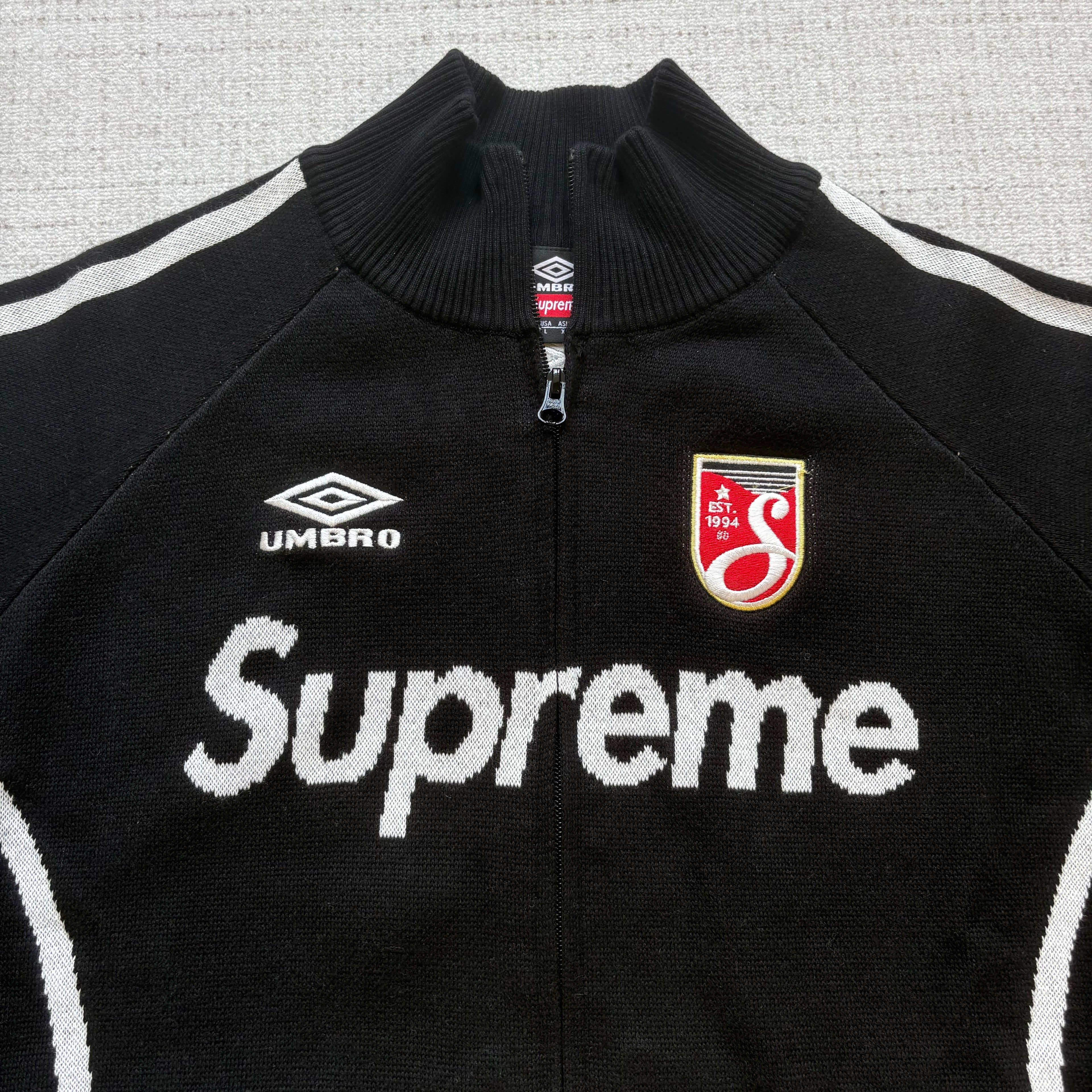 Supreme Umbro Pullover mit Reißverschluss Schwarz