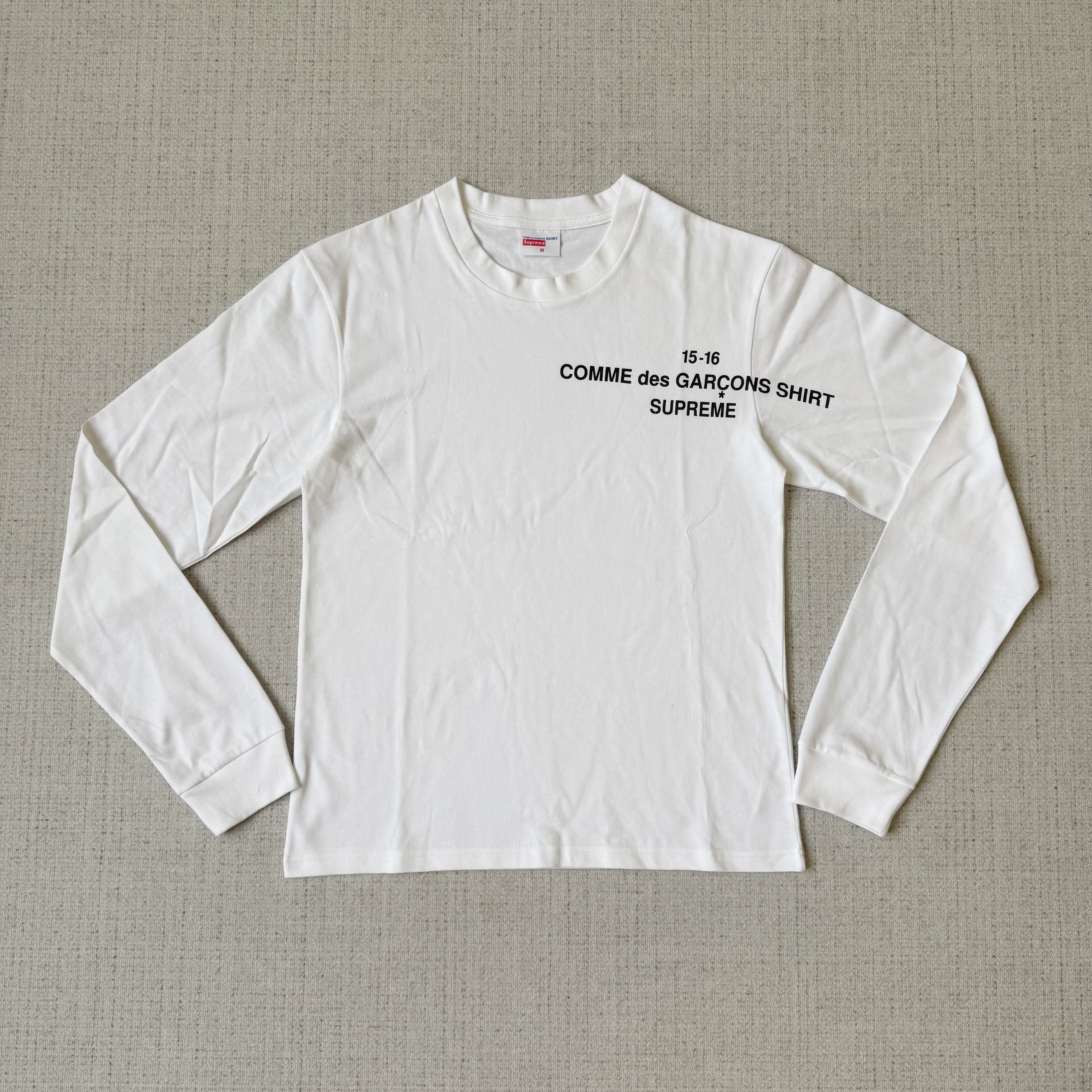 CDG X Supreme Longsleeves