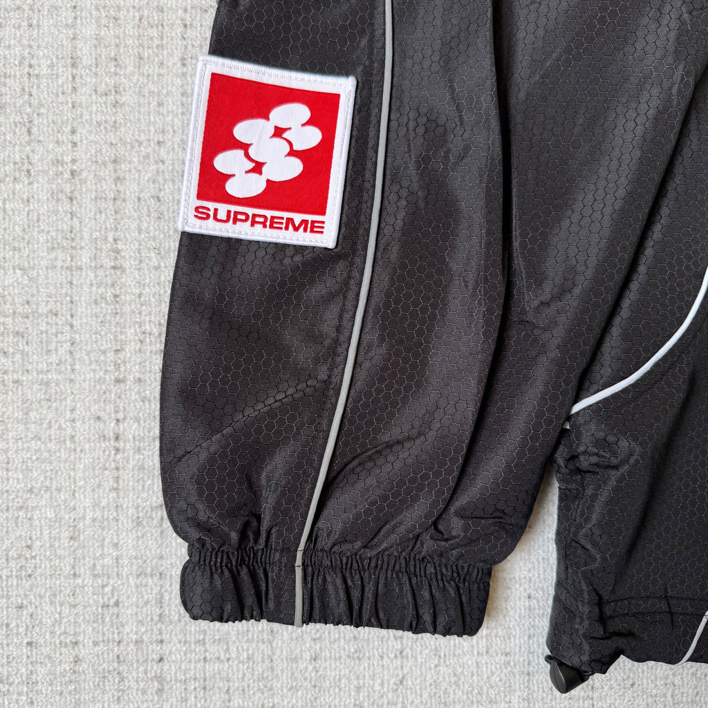 Supreme Reflektierender Paspelierung Tracksuit Black