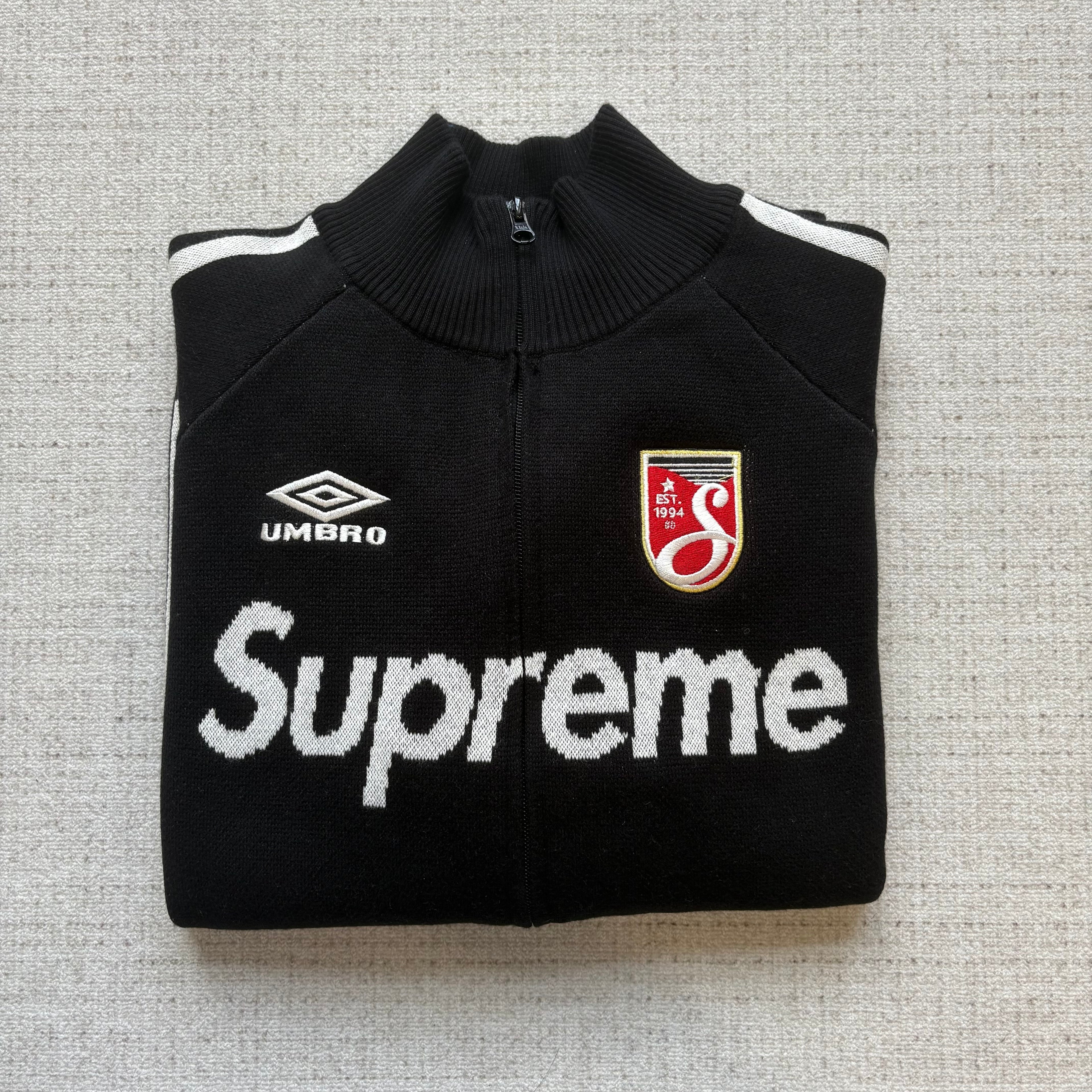 Supreme Umbro Pullover mit Reißverschluss Schwarz
