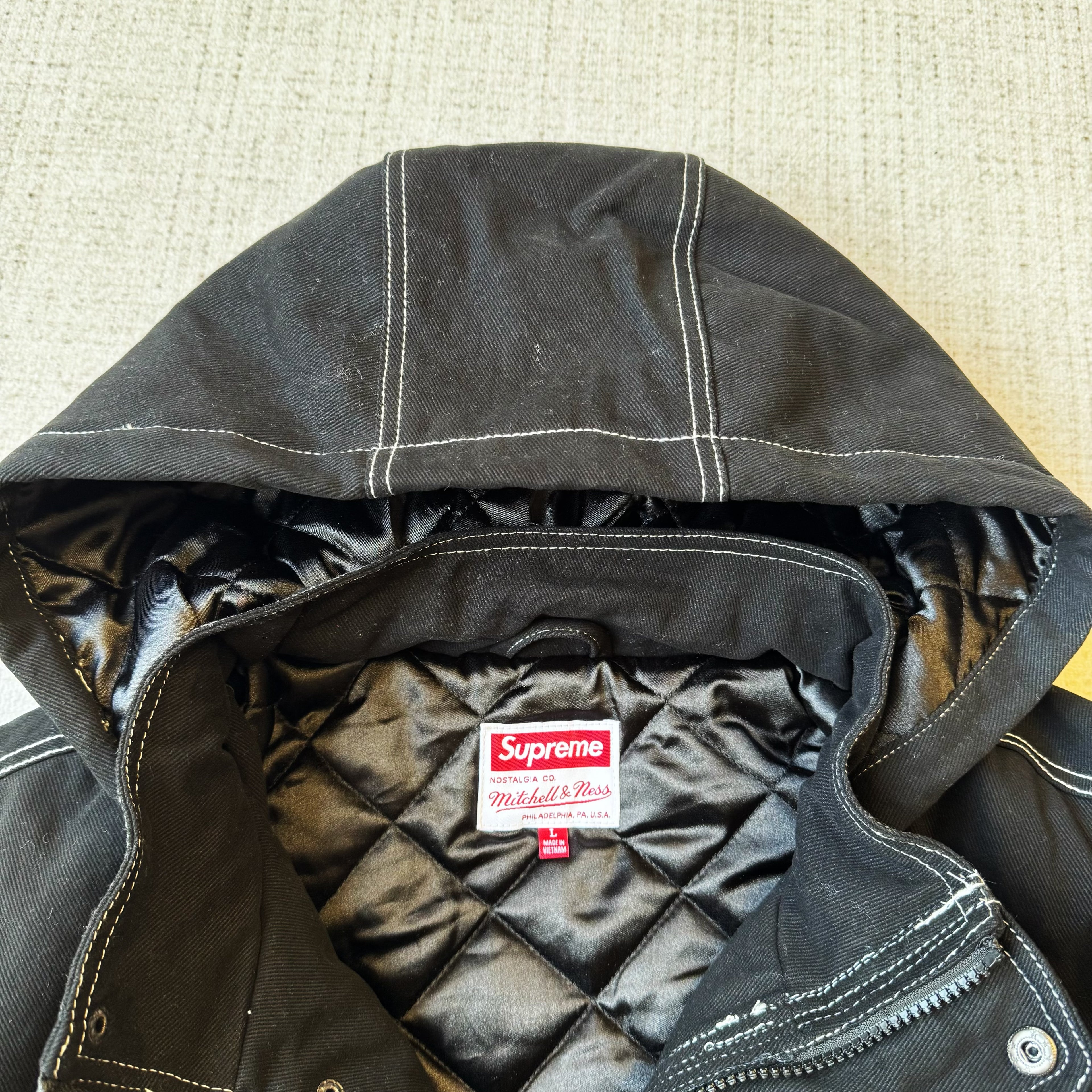 Supreme Mitchell & Ness Twill Stadium Jacke